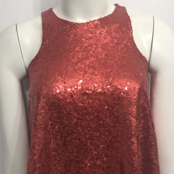 3/$15 Rue 21 Sequined Sleeveless Tank Top Small - Picture 2 of 7